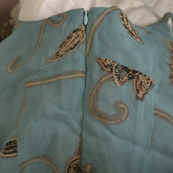 Rampage Long Spaghetti Strap Dress Bohemian Indian Pattern Very Elegant Size 3 - Picture 6 of 6